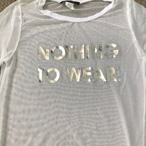 Nothing to wear tee shirt